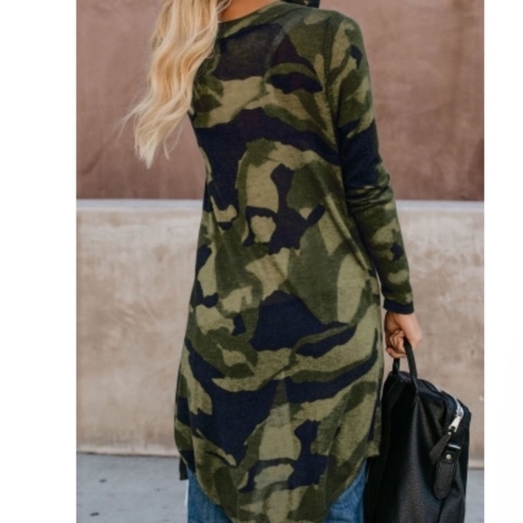 RESTOCKING- LIKE TO BE NOTIFIED Camouflage Duster - Picture 2 of 6